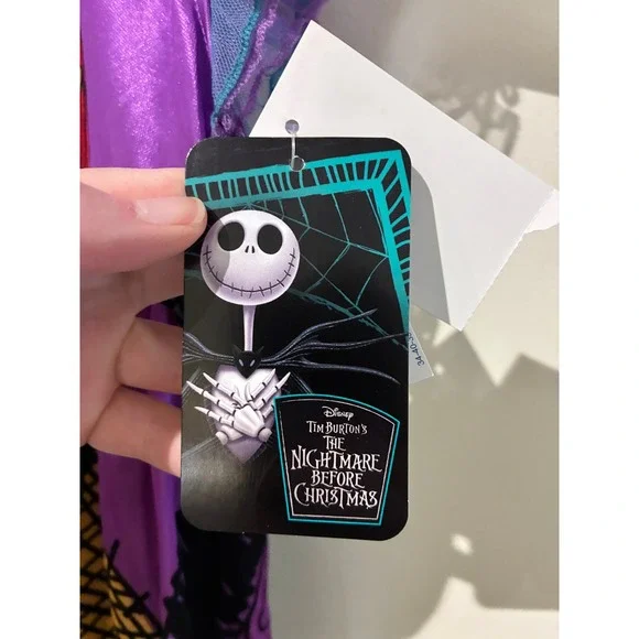 Disney Nightmare Before Christmas Sally Sleep Gown Purple Toddler 5T NB119TGTWM - Picture 4 of 7